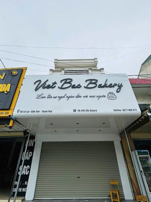 Làm biển Alu cho cửa hàng