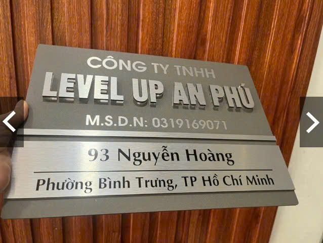 Biển Chữ Nổi Inox