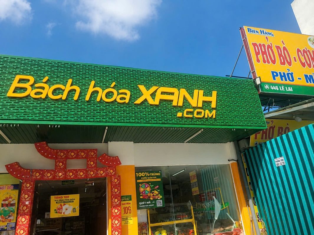 Biển quảng cáo siêu thị
