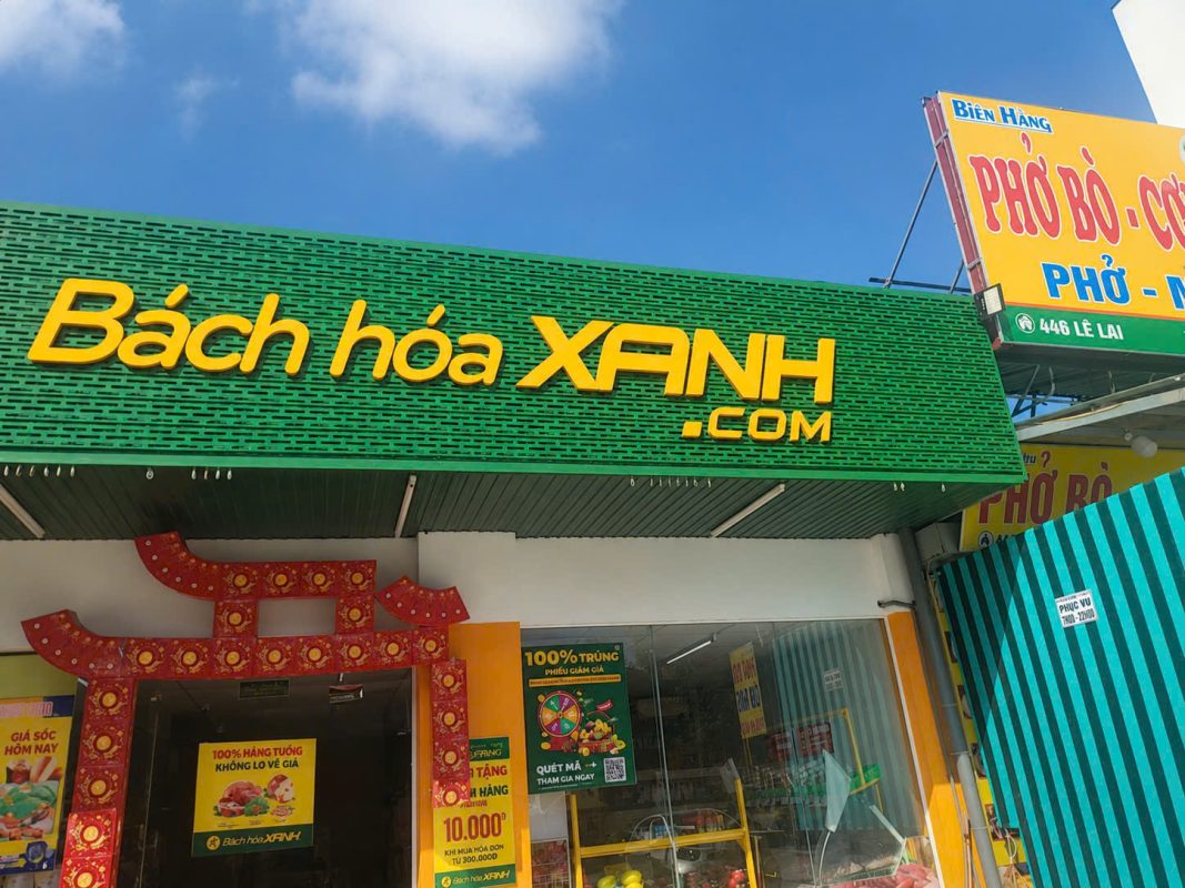 Biển quảng cáo siêu thị